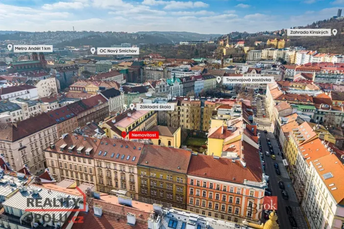 Prodej bytu 3+kk, Praha - Smíchov, Zborovská, 74 m2