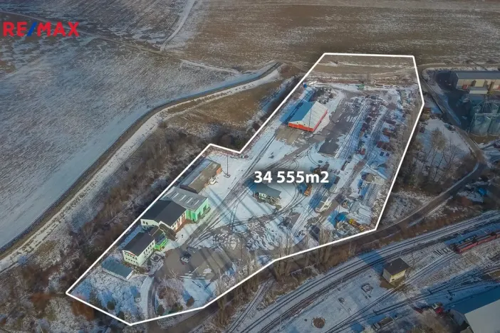 Prodej výrobních prostor, Okříšky, Za tratí, 2224 m2