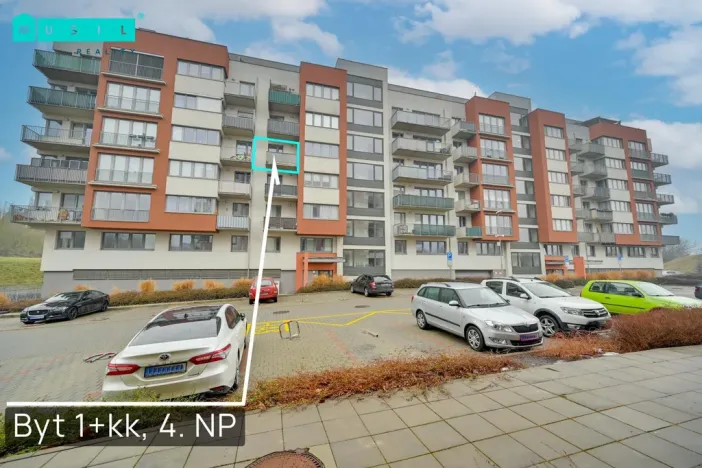 Pronájem bytu 1+kk, Olomouc - Řepčín, Edvarda Beneše, 23 m2