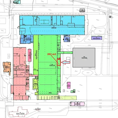 Pronájem skladu, Louny, Postoloprtská, 202 m2