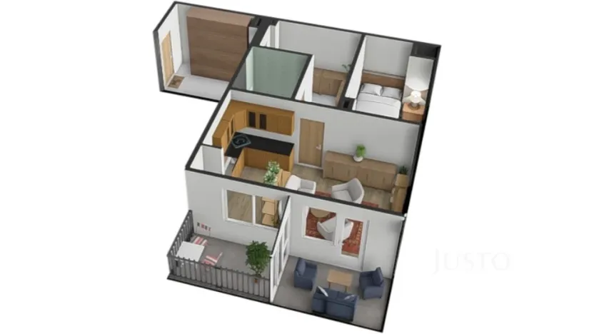 Prodej bytu 2+kk, Písek, Zátavské nábř., 46 m2