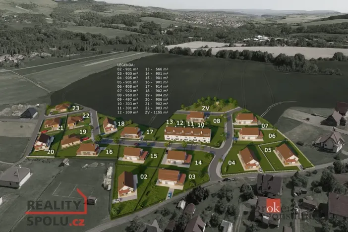 Prodej pozemku pro bydlení, Olbramovice - Tomice II, 21659 m2