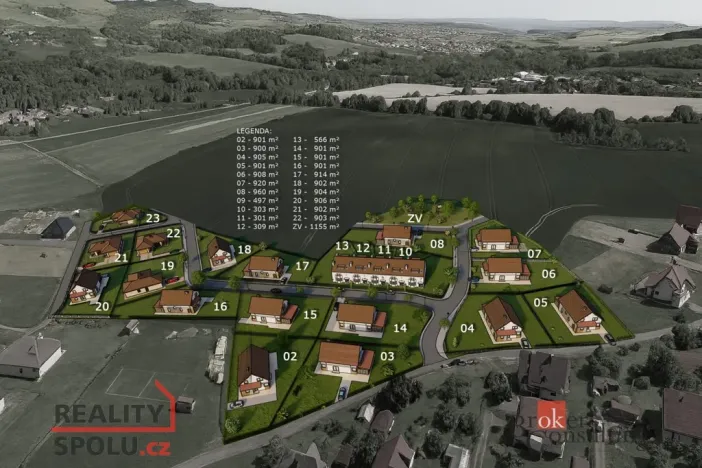 Prodej pozemku pro bydlení, Olbramovice - Tomice II, 21659 m2