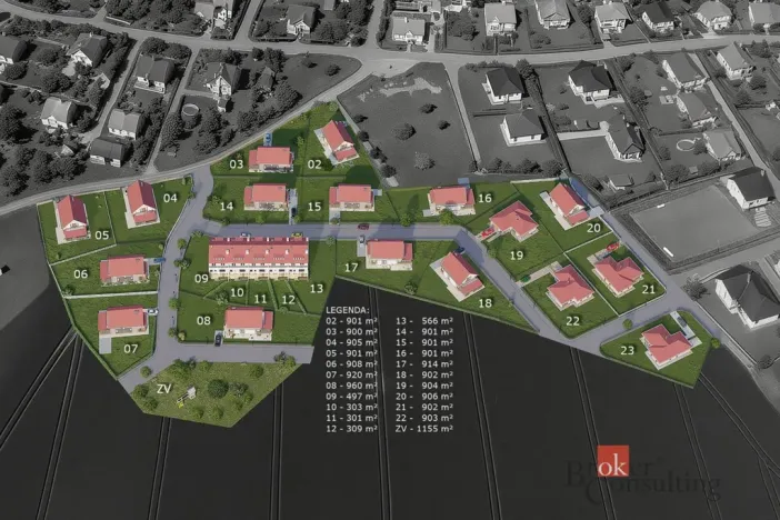 Prodej pozemku pro bydlení, Olbramovice - Tomice II, 21659 m2