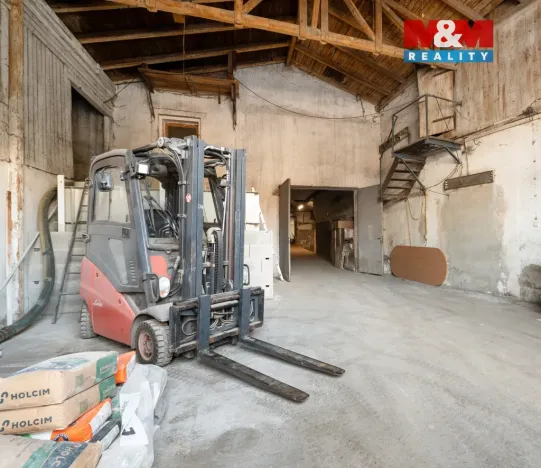 Pronájem skladu, Jílové, Teplická, 300 m2