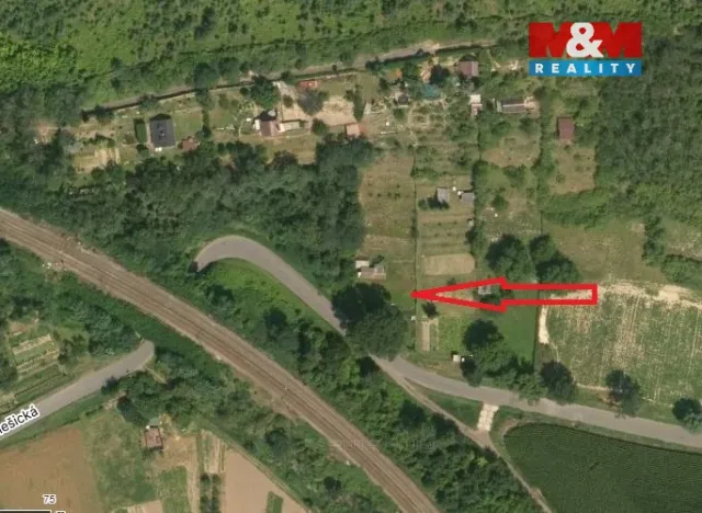 Prodej zahrady, Hoštka, 1330 m2