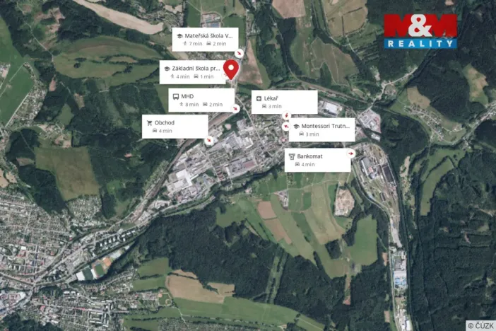 Pronájem rodinného domu, Trutnov - Voletiny, Mentzlova, 150 m2