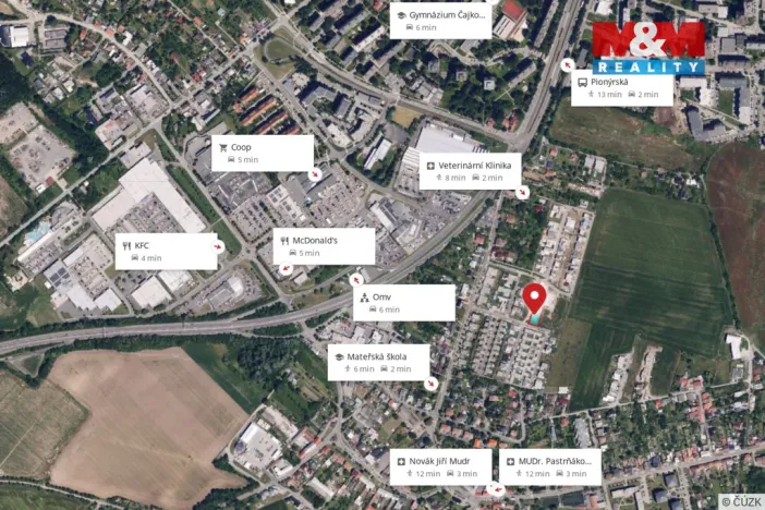 Prodej pozemku pro bydlení, Olomouc - Slavonín, 926 m2