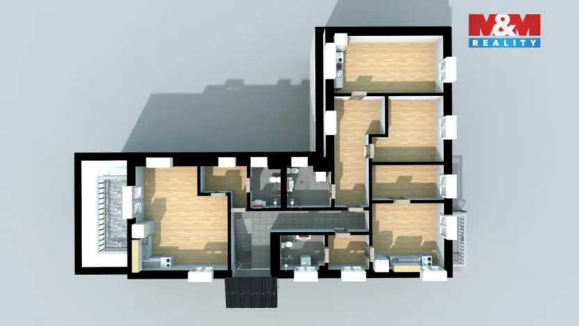 Prodej činžovního domu, Jablonec nad Nisou, Sokolí, 388 m2