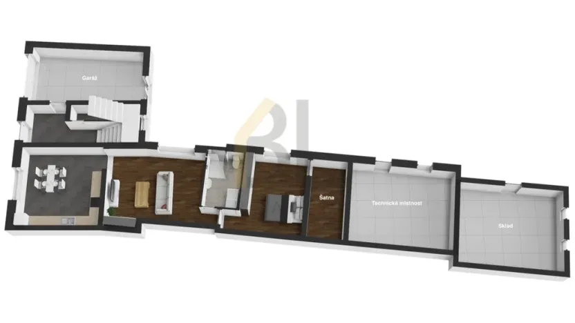 Prodej rodinného domu, Kašnice, 164 m2