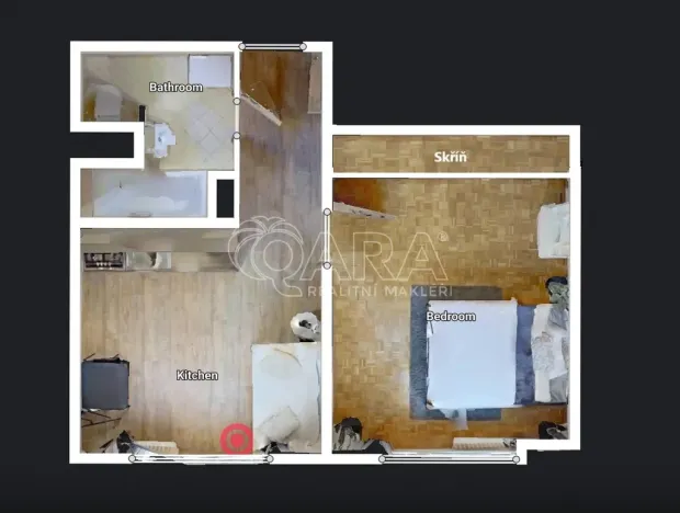 Pronájem bytu 1+1, Liberec - Liberec III-Jeřáb, Vaňurova, 37 m2