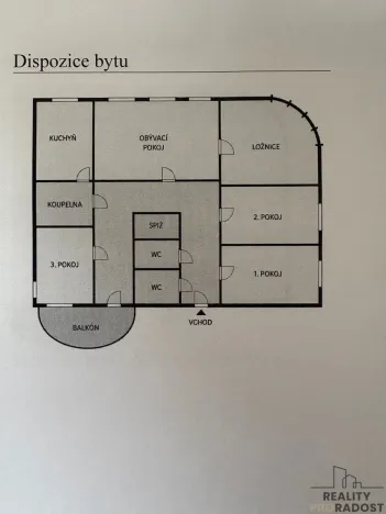 Prodej bytu 5+1, Kroměříž, Nádražní, 135 m2