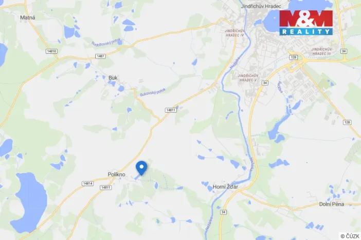 Prodej rodinného domu, Jindřichův Hradec - Políkno, 94 m2