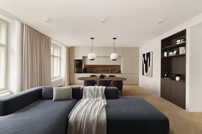 Prodej bytu 3+kk, Praha - Vinohrady, Rejskova, 97 m2