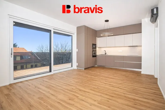 Pronájem bytu 3+kk, Brno - Komárov, Komárovská, 72 m2