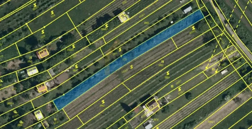 Prodej pole, Strážnice, 1046 m2