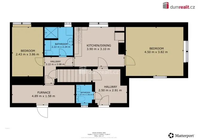 Prodej rodinného domu, Veselá, 107 m2