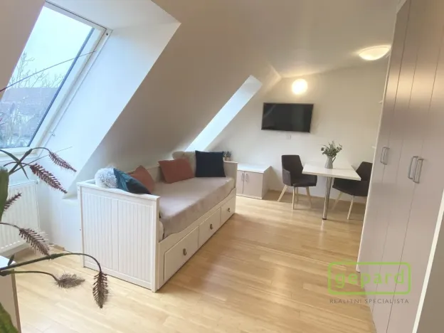 Pronájem bytu 1+kk, Dobřichovice, Anežky České, 30 m2