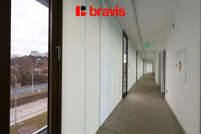 Pronájem bytu 2+kk, Brno - Komín, Bystrcká, 55 m2