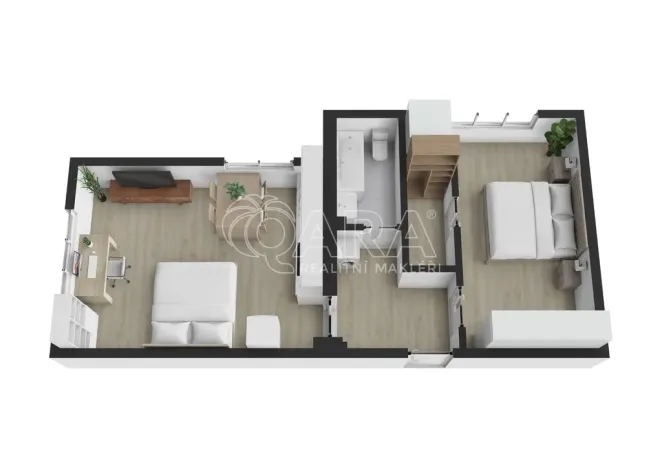 Prodej bytu 2+kk, Praha - Žižkov, Biskupcova, 47 m2