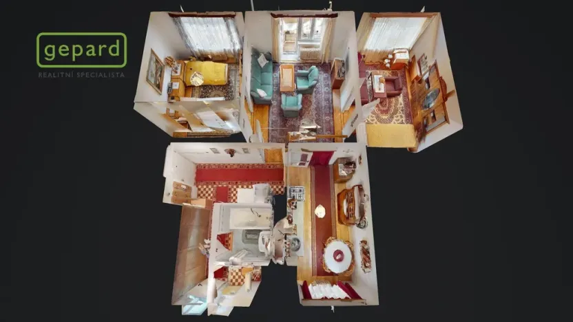 Prodej bytu 3+1, Teplice, Svojsíkova, 70 m2