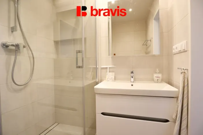 Pronájem bytu 2+kk, Brno - Židenice, Mikulovská, 40 m2