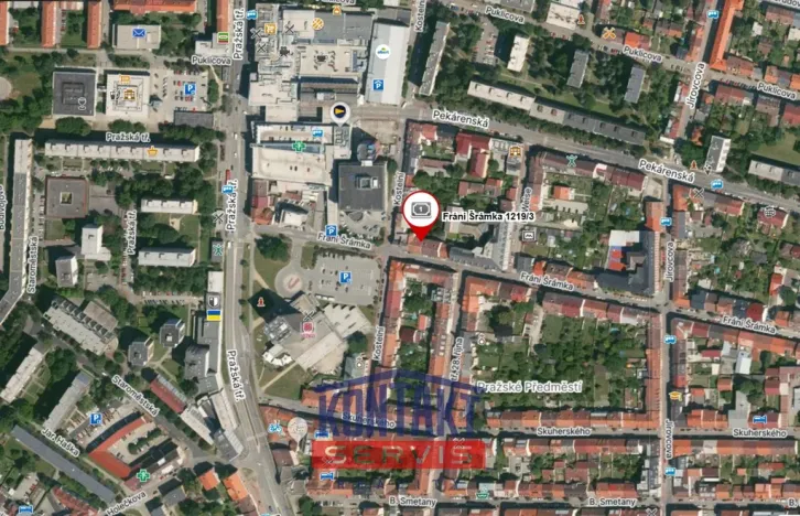 Pronájem obchodního prostoru, České Budějovice, Fráni Šrámka, 81 m2