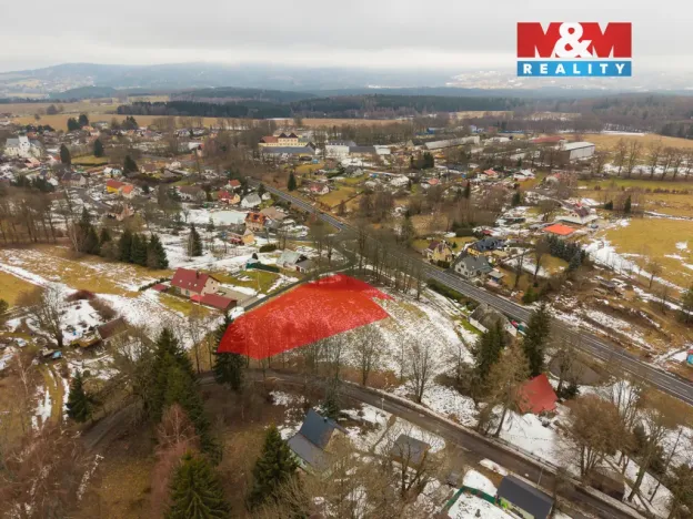 Prodej pozemku pro bydlení, Jindřichovice, 3587 m2