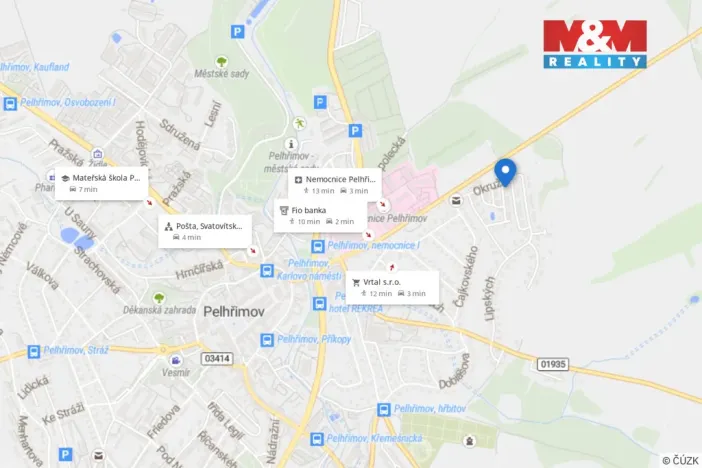 Prodej bytu 4+1, Pelhřimov, Olešenská, 84 m2