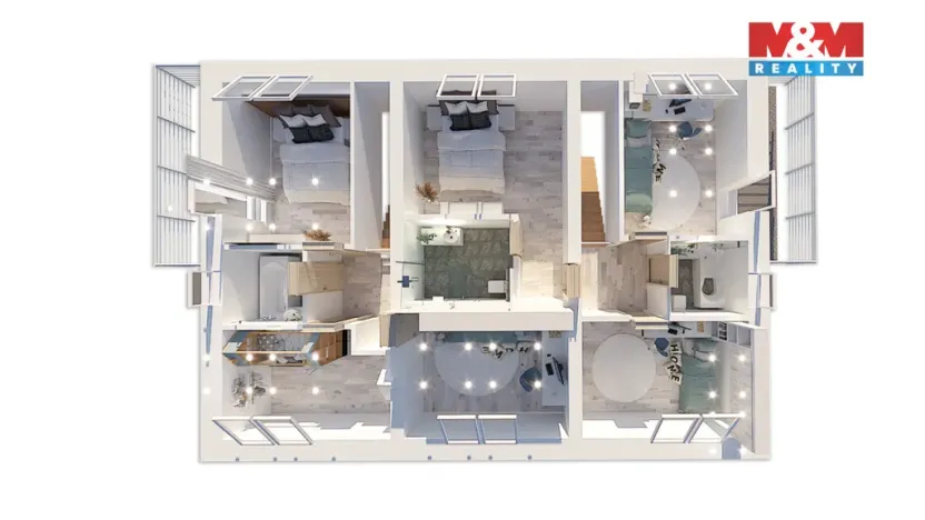 Prodej rodinného domu, Říčany - Voděrádky, 112 m2