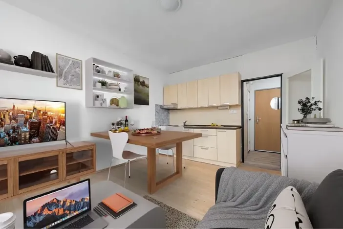 Pronájem bytu 1+kk, Velké Hamry, 28 m2