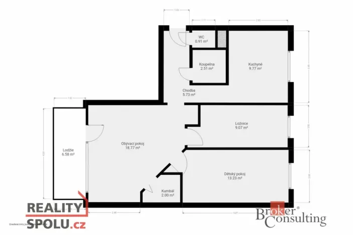 Prodej bytu 3+1, Rokycany - Nové Město, Pivovarská, 71 m2