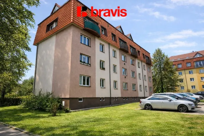 Pronájem bytu 2+1, Brno - Slatina, Vlnitá, 53 m2