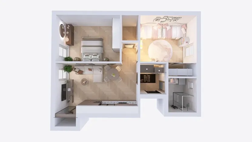 Prodej bytu 3+kk, Šternberk, 66 m2