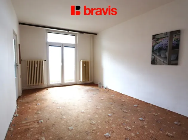 Pronájem bytu 1+1, Brno - Lesná, Halasovo náměstí, 29 m2