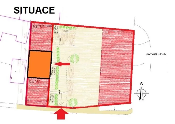 Prodej bytu 4+kk, Stochov, náměstí u dubu, 96 m2