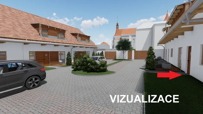 Prodej bytu 4+kk, Stochov, náměstí u dubu, 96 m2
