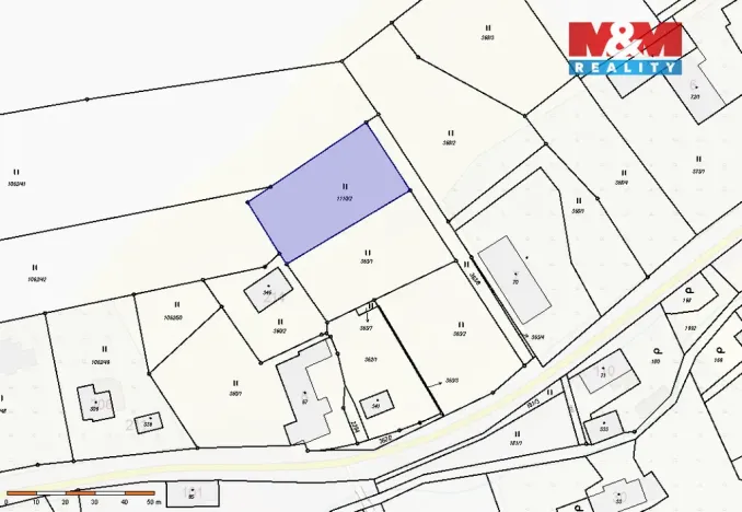 Prodej pozemku pro bydlení, Rudná pod Pradědem - Stará Rudná, 1423 m2