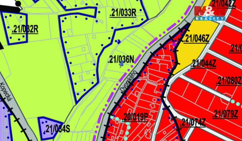 Prodej pole, Olomouc - Droždín, 1419 m2