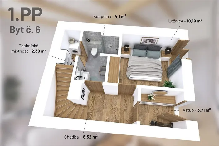 Prodej bytu 2+kk, Jablonec nad Nisou, Revoluční, 51 m2