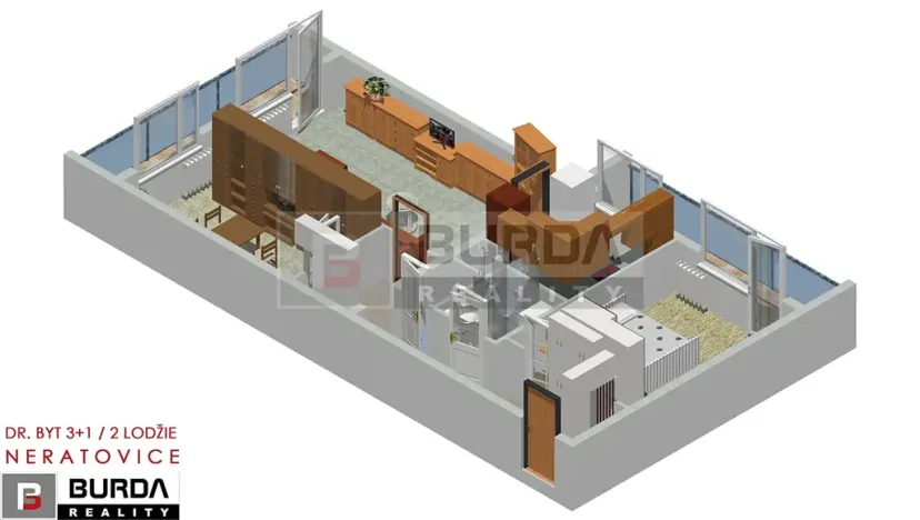 Prodej bytu 3+1, Neratovice, Na Skalkách, 81 m2