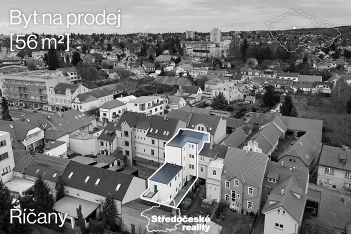 Prodej bytu 3+kk, Říčany, Široká, 56 m2