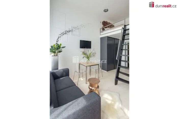 Pronájem bytu 1+kk, Praha - Košíře, Plzeňská, 25 m2