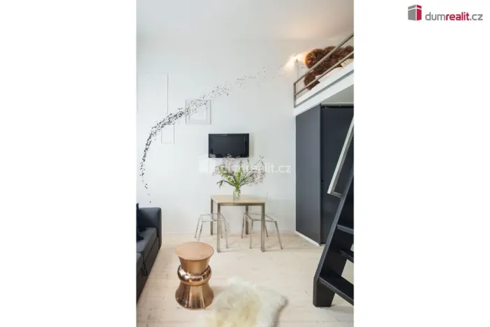 Pronájem bytu 1+kk, Praha - Košíře, Plzeňská, 25 m2