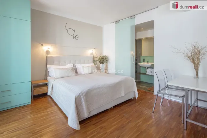 Pronájem bytu 1+kk, Praha - Košíře, Holečkova, 30 m2