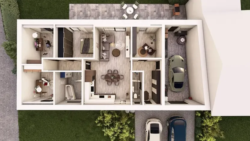 Prodej rodinného domu, Břežany, 127 m2