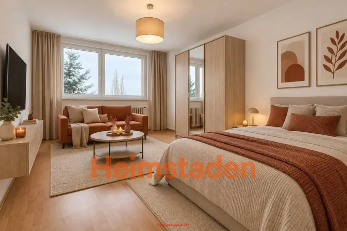 Pronájem bytu 1+1, Karviná - Hranice, Slovenská, 35 m2
