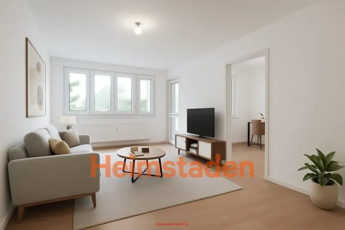 Pronájem bytu 2+1, Orlová - Lutyně, Lesní, 46 m2