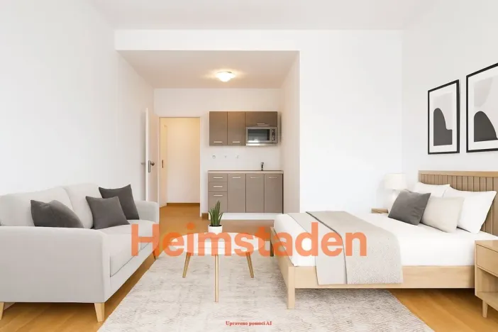 Pronájem bytu 1+kk, Ostrava - Poruba, Matěje Kopeckého, 28 m2