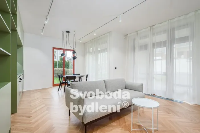 Pronájem bytu 1+kk, Praha - Dejvice, Heinemannova, 49 m2